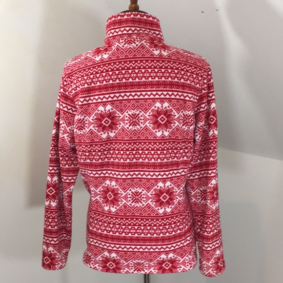 Lands End Quarter Zip Fleece - Picture 2 of 3